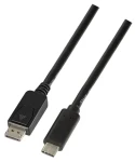 LogiLink USB-C (M) - DisplayPort 1.2 (M) / Kabel / 4K UHD / 60 Hz / 3 m (UA0336)