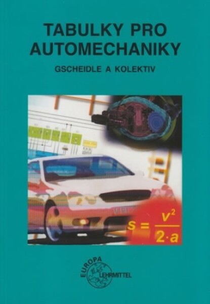 Tabulky pro automechaniky,