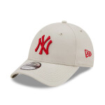 New Era Pánská kšiltovka New York Yankees MLB 940 League Essential béžová s červeným logem