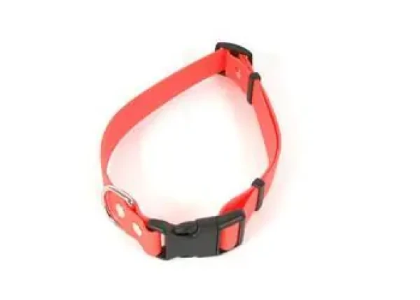 Fenica Obojek iQsil oranžová / Obojek pro psy / 25 x 38-62 cm (8592644101943)