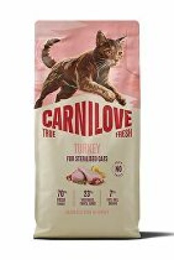 Carnilove Cat True Fresh Dry Turkey Steril.Ad.AB 6kg