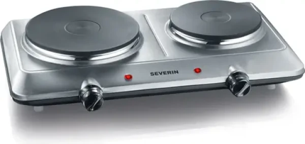 Severin DK 1014 stříbrná / Vařič / 2500W / 2 plotny (DK 1014)