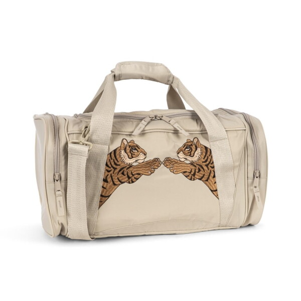 Konges Sløjd Sportovní taška pro děti Feather Gray, šedá barva, textil