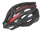 Cyklistická přilba na kolo Etape TWISTER, barva černá/červená mat (velikost S/M pro obvod hlavy 55-58 cm)