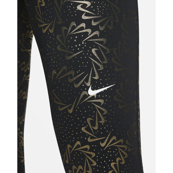 Dámské legíny Pro Dri-Fit W DQ6228-010 - Nike černá se zlatou L