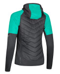 Dámská bunda/mikina ETAPE SIERRA PRO 2.0, mint/antracit (materiál NanoLoft s tepelnou izolací, velikost XL )