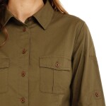 Bushman Dámská expediční košile Nunna, tmavá khaki XL