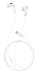 Baseus Encok CZ20 bílá / Sluchátka s mikrofonem / ovládací tlačítko / USB-C (6932172657857)