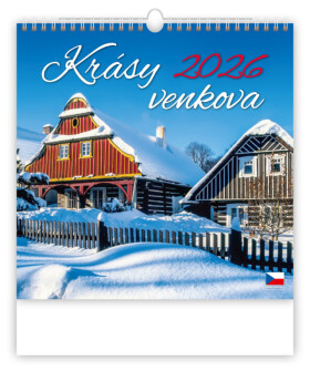 Nástěnný kalendář 2026 Helma - Krásy venkova