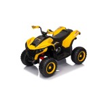 Mamido Dětská elektrická čtyřkolka Fast Wheel 4x4 žlutá