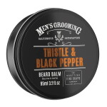 SCOTTISH FINE SOAPS Stylingový balzám na vousy Thistle/Black Pepper 95 ml, černá barva, kov