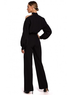 Dámská kombinéza s rukávem M528 - Moe L-40 černá