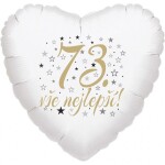 73. narozeniny balónek srdce Balonky.cz 73. narozeniny balónek srdce Balonky.cz