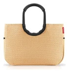 Reisenthel Loopshopper L Frame Raffia black 25 L REISENTHEL-OR7079