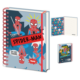 Blok A5 kroužkový Spiderman Sketch - EPEE