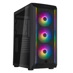 SilverStone Fara 511Z černá / ATX / 2x USB-A 3.0 / 3x 120mm ARGB / bez zdroje / průhledná bočnice (SST-FA511Z-BG)