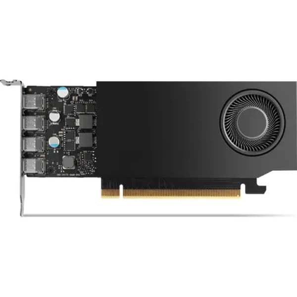 HP NVIDIA RTX A1000 8GB / Grafická karta / GDDR6 / 2304 CUDA / PCIe x8 / 4x miniDP 1.4 (AV8J4AA)