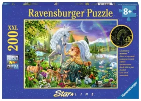 RAVENSBURGER Svítící puzzle Magická krása XXL