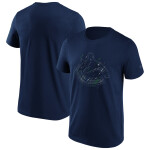 Fanatics Pánské tričko Vancouver Canucks Etch T-Shirt Velikost: S