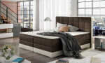 Boxspring Damaso Rozměr: 160 x 200 cm, látka: Riviera 59/ Riviera 100
