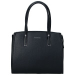 Elegantní dámská koženková kabelka na rameno Miraya, černá