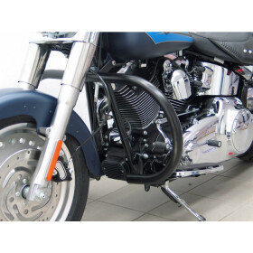 Padací rám Fehling Harley Davidson Softail 2007-2011, 2012- kulatý ,černý