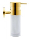 DURAVIT - Starck T Dávkovač mýdla s držákem, matné sklo/zlatá 0099353400