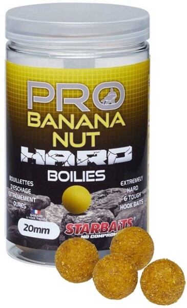 Starbaits Hard Boilies Pro Banana Nut 200g - 20mm,Starbaits Hard Boilies Pro Banana Nut 200g - 20mm