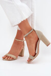 Sandály na podpatku model 215643 Step in style 36