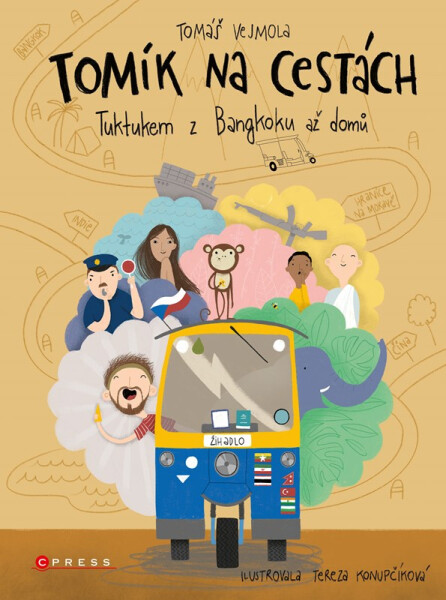 Tomík na cestách - Tuktukem z Bangkoku až domů - Tomáš Vejmola