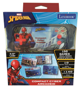 Lexibook herní konzole 2,5" Spiderman - 150 her - Lexibook
