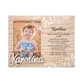 Fotorámeček se jménem - Karolína - Albi