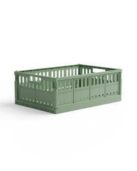 Skládací přepravka maxi Made Crate - green bean green