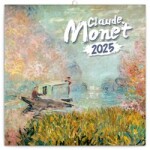 Kalendář 2025 poznámkový: Claude Monet, 30 30 cm