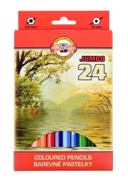 Koh-i-noor pastelky JUMBO 24