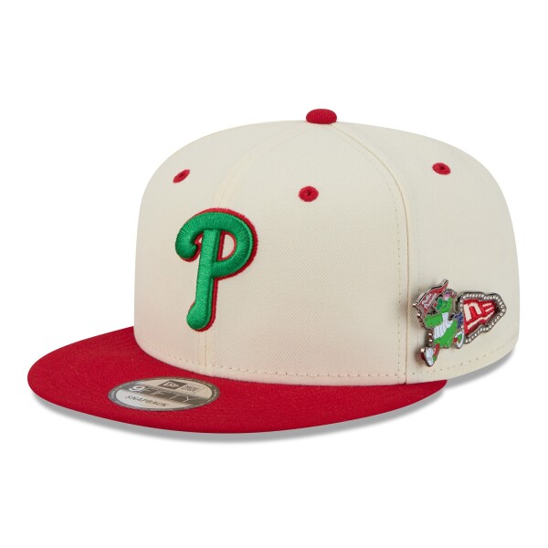 New Era Pánská kšiltovka Philadelphia Phillies MLB Mascot Pin 9FIFTY Snapback