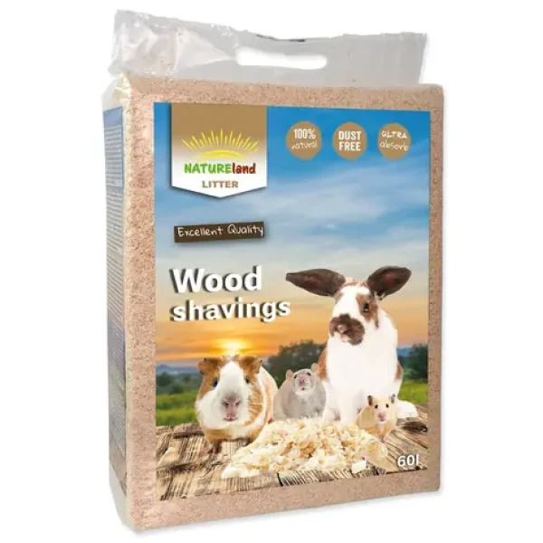 Nature Land Litter Podestýlka Hobliny 60L (905-71006)