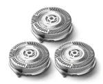 Rozbaleno - Philips SH50-50 / náhradní holicí hlavy / pro strojky řady Series 5000 / rozbaleno (SH50/50.rozbaleno)
