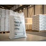 Sůl tabletovaná do myček nádobí 25 kg pytel