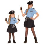 Dětský kostým policistka modrá Velikost: 4-5 let