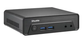 Shuttle XPC nano NE1010BA černá / Mini PC / Intel N100 / 8GB DDR4 / 128GB SSD / Wi-Fi 6 / W11 Pro (NE1010BA)
