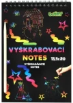 Vyškrabovací notes duhový