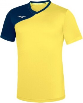 Mizuno Trad Shukyu Shirt Yellow/Navy - Fotbalový dres Mizuno Trad Shukyu Shirt P2EA763044 Velikost textilu: S