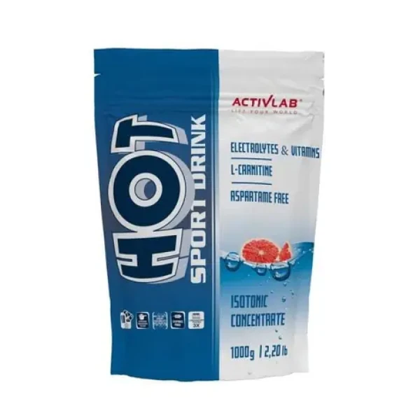 Hot Sport Drink - Activlab (grapefruit, 1000 g) (5587-3-1000g-grapefruit)