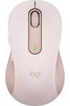 Logitech Wireless M650 L růžová / bezdrátová myš / 2.4 GHz / Bluetooth / 1x AA / doprodej (910-006237)