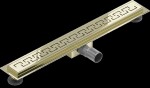 MEXEN/S - Flat M15 odtokový žlab 60 cm zlatý 1524060-15