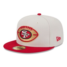 New Era Pánská kšiltovka San Francisco 49ers NFL Historic 2024 Sideline 59FIFTY Fitted Velikost: 7 1/2