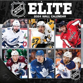 JF Turner Kalendář NHL Elite 2024 Wall Calendar