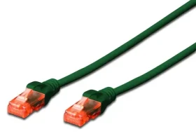 Digitus Patch Cable CAT6 U/UTP 15m / Patch kabel / RJ45-RJ45 (DK-1617-150/G)