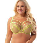 Dámská podprsenka 496 Paradise green - GORSENIA limetková 75/H